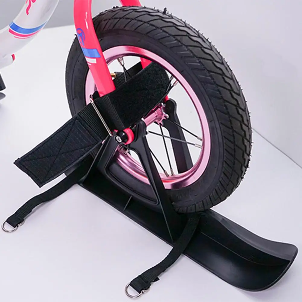 12-дюймовый велосипед баланса лыжные Санки детские спортивные костюмы 2 предмета, колеса для велосипеда крепление Лыжный Спорт сноуборд для зимних видов спорта на открытом воздухе принадлежности Лыжная доска