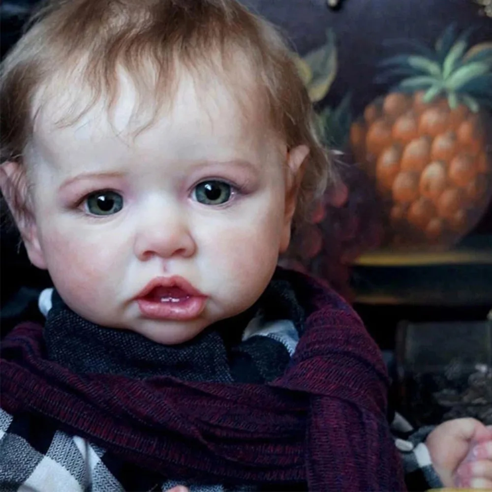 2" 55 см Reborn Baby Dolls, полностью силиконовая кукла для новорожденных, Реалистичная, Реалистичная, для малышей, Bonecas с кривым ртом, кукла, игрушка