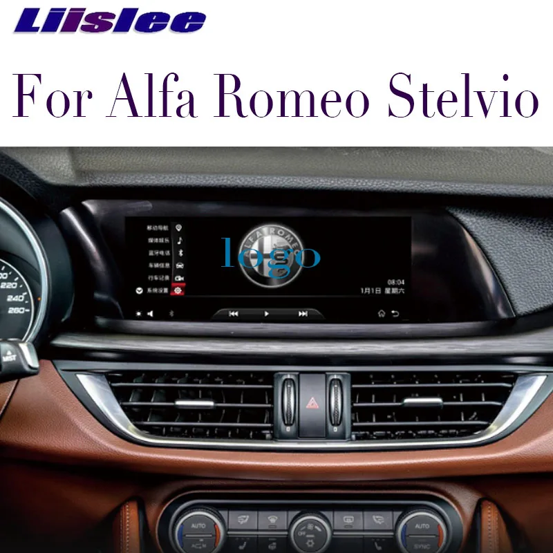 Для Alfa Romeo Stelvio 2017 2018 2019 автомобильные мультимедийные аксессуары CarPlay 10 25 экран GPS