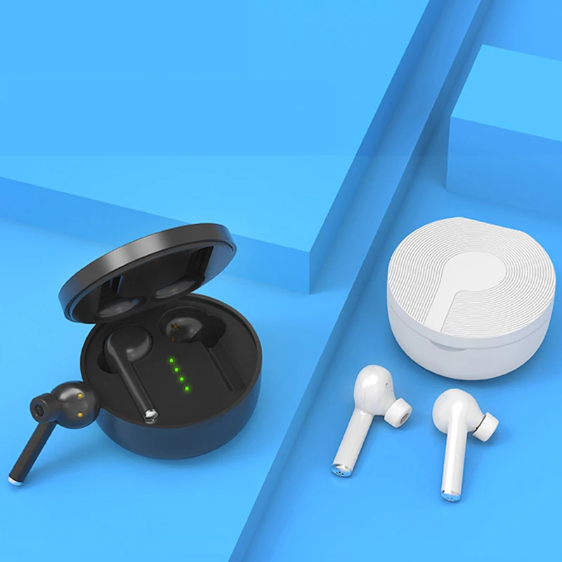 TWS беспроводные Bluetooth наушники 3D стерео Спортивные Беспроводные наушники с сенсорным управлением спортивные наушники для бега удобное ношение