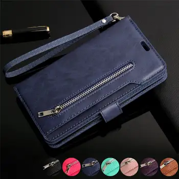 

Honor 8A Prime Case for Huawei Y6S Case P Smart Plus Y6 S Y7 2019 Mate 20 Lite P30 Pro P20 20S Leather Wallet Flip Zipper Cover