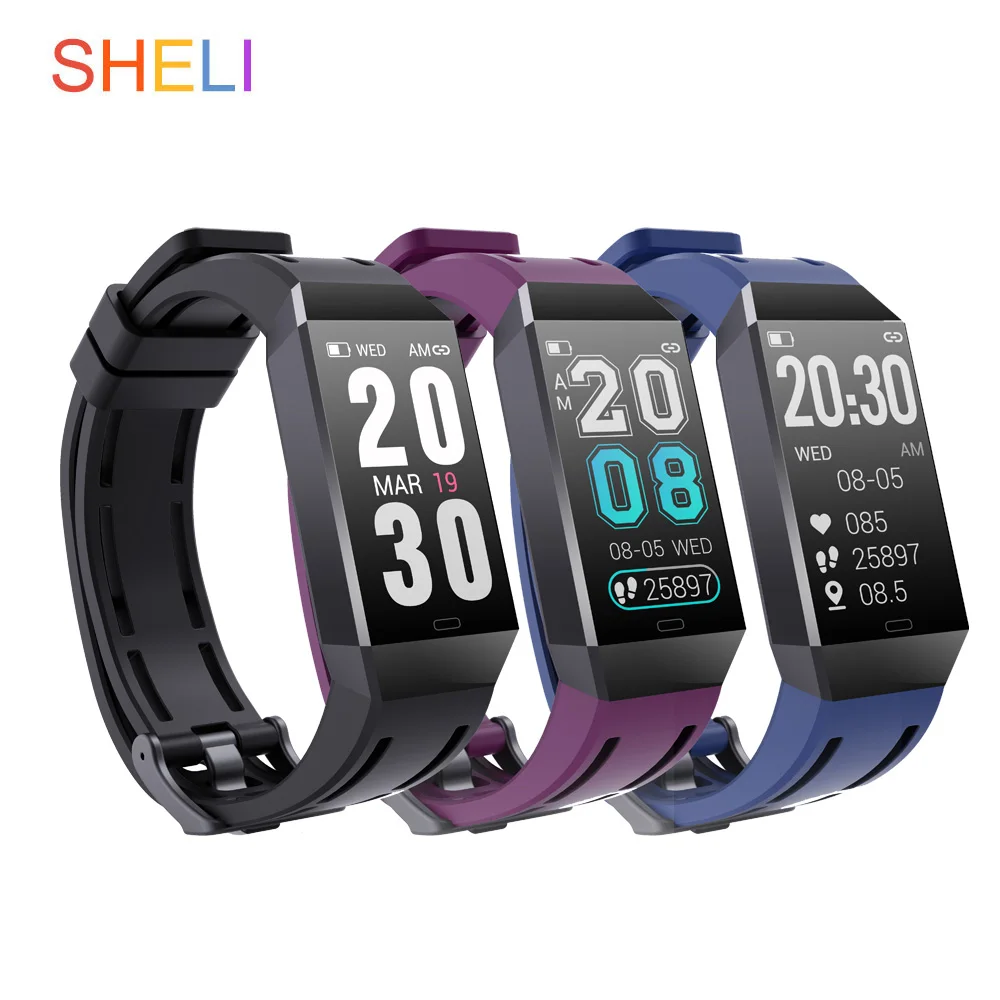 

Smart Watch Waterproof Fitness Tracker Sports Smartwatch Health Heart Rate Monitoring Blood Pressure Pedometer Smart Wristband