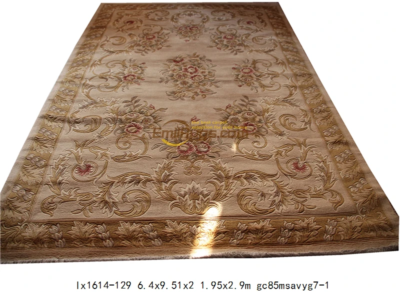 lx1614-129 6.4x9.51 Винтажные ковры для гостиной, китайские народные ковры цвета верблюда для спальни, потрясающие ковры - Color: lx1614-129 6.4x9.51