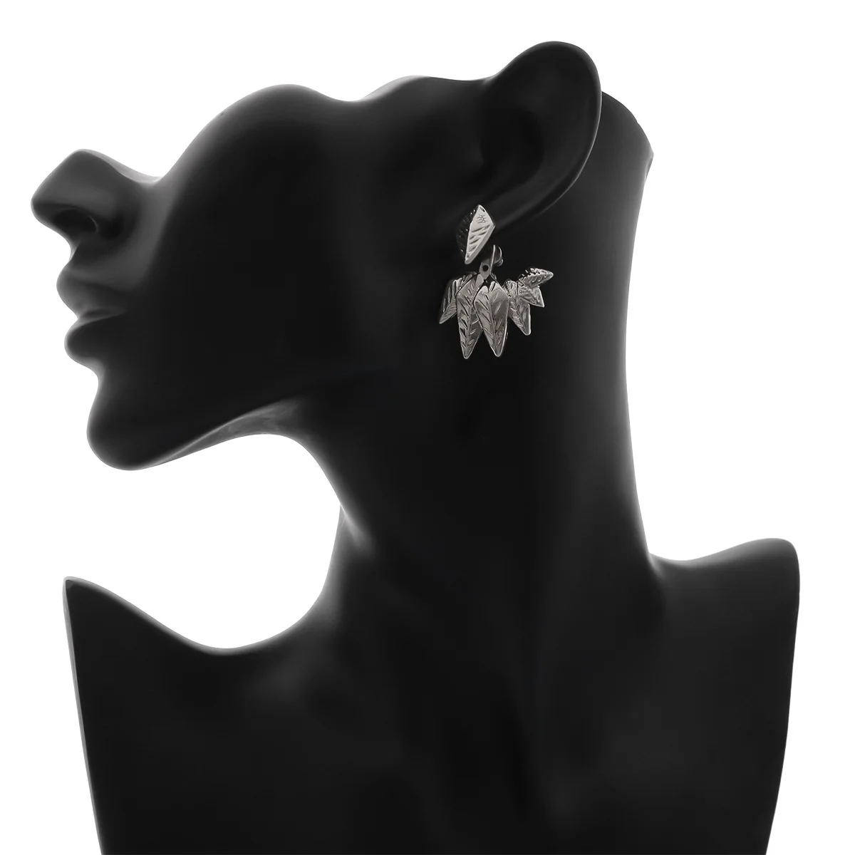 Европа и США личности простой сплав листья креативная мода дикие уличные ритм