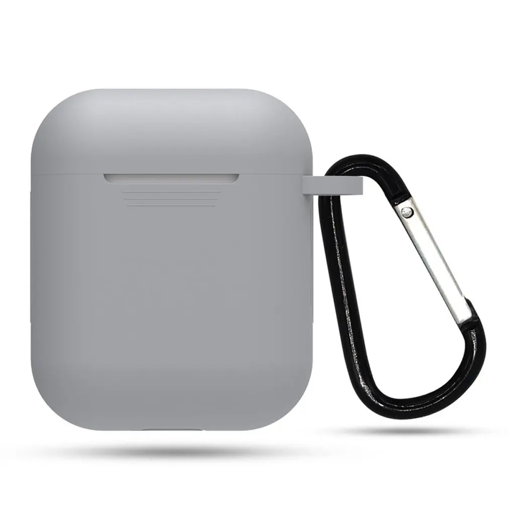 Pizzarra чехол s для Airpods 2nd роскошный защитный чехол для наушников для Apple airpods2 Air pods 2 противоударный чехол с крючком - Цвет: Розовый