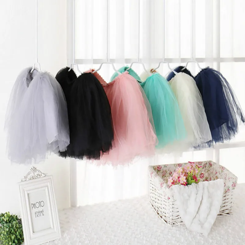 Летние юбки для маленьких девочек Детская блестящая сетчатая Юбка со звездами