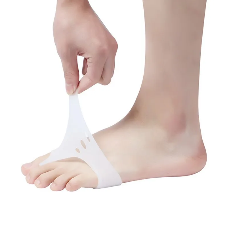 1Pair=2pcs Hallux valgus Orthotics,Silicone Toes Separator The Big Bunion Corrector,Daily Use Foot Care Tool Orthopedic pad