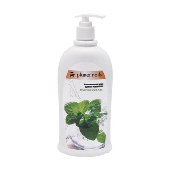 

Moisturizing cream for feet Planet Nails 22347, Menthol and eucalyptus, 500 ml