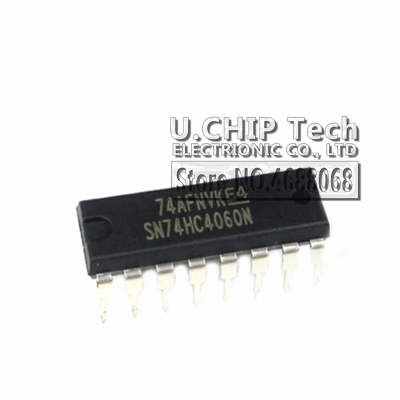 10 шт./лот новый оригинальный SN74HC4060N 74HC4060 74HC4060N DIP-16 14-STAGE асинхронный двоичные счетчики и поверхностного монтажа