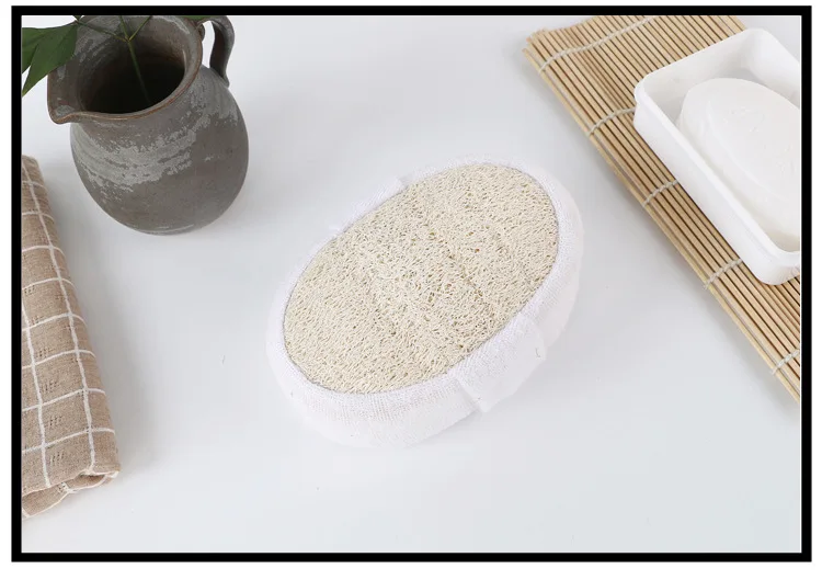 SOFT Fresh Natural Luffa BODY Bathing Brush Loofah Fat Sponge Bath Sponge
