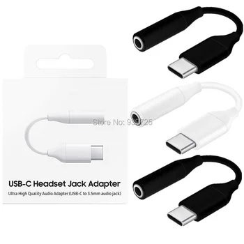 

Earphone Adapter Aux Audio Cable Type c 3.1 to Jack Adaptor Cables For Samsung Galaxy Note 10 10 plus A80 A90 A60 OTG adapter
