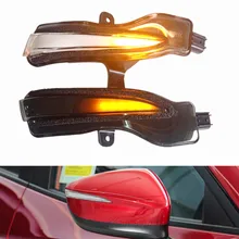 LED Dynamic Turn Signal Blinker Sequential Side Wing Mirror Indicator Light For Mazda CX-3 2016-2018 CX-4 2017-2018 CX-5 2016 hot sale flexible aluminium alloy side step running board electric pedal for cx 5 2017 2018