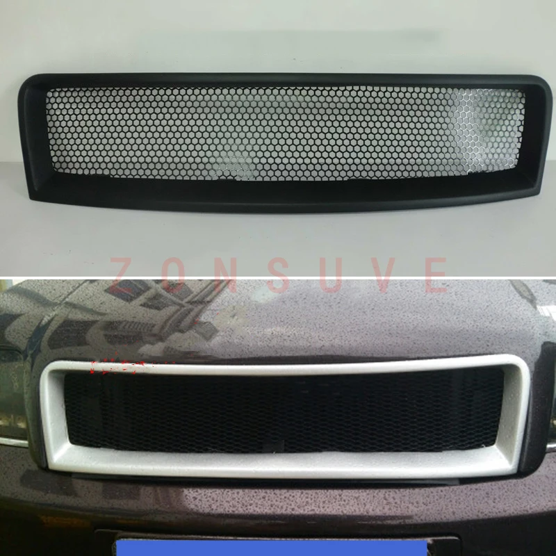Комплект для переднего бампера аксессуары гриля гоночная решетка из углеродного