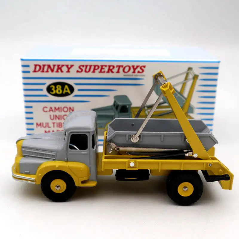 Atlas For Dinky Toys 38A Camion Unic Multibenne Marrel Diecast Models Car  Collection Gifts