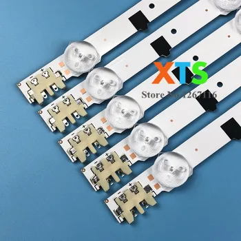 

5 pieces LED strip for Samsung UE32F5300 D2GE-320SC0-R3 2013SVS32H BN96-25300A BN96-26508B BN96-26508A BN96-25299A 9LEDs 650mm