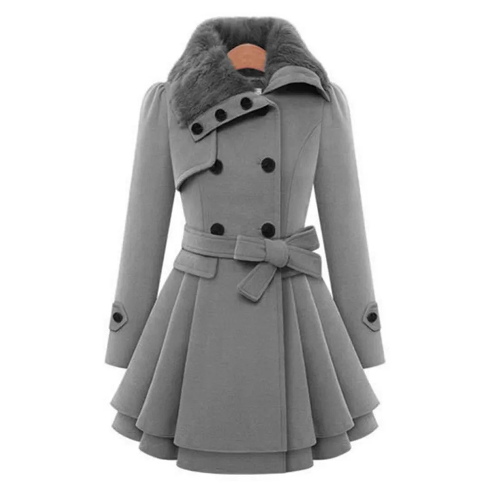 pea coat with hood womens