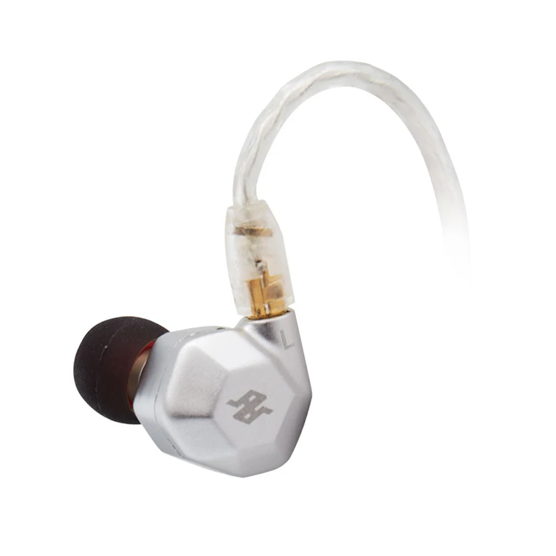 TENHZ K5 2BA+ 2DD наушники в ухо Hybrid 4 драйвера UnitMetal сбалансированная арматура+ Динамический DJ HIFI монитор наушники w/MMCX кабель