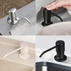 Kitchen Soap Dispensers Stainless Steel Kitchen Sink Counter top Soap Dispenser EL8406 4