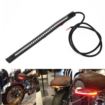 

LED Brake Turn Signal License Plate Light Strip for Bobber Cafe Racer ATV For tail light/brake light/stop light/turn signal lig