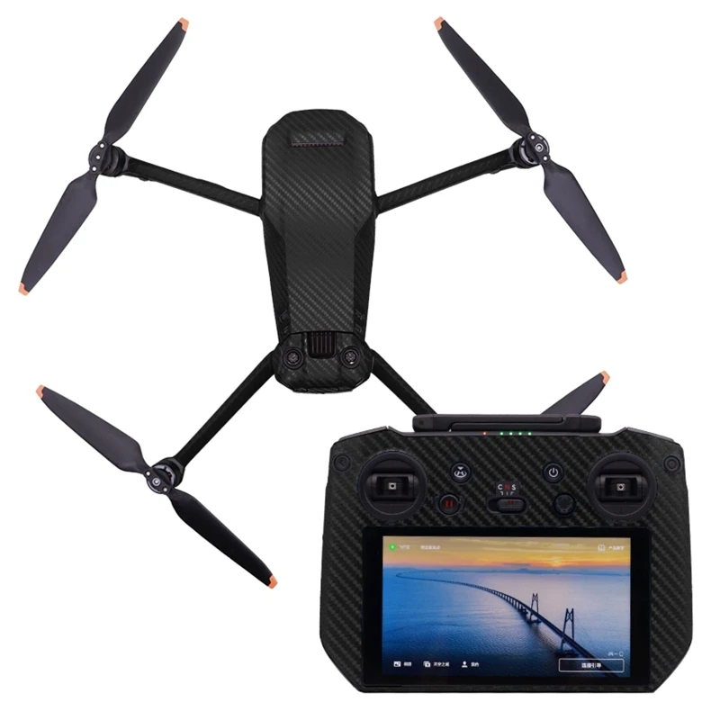 Colorful Drone Stickers for DJI Mavic 3 Decal Skin Sticker Drone Body Remote Controller Battery Protection Film Cover