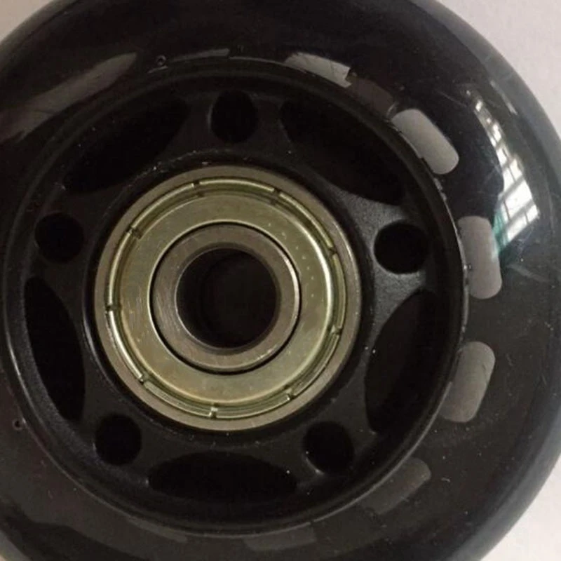 Roller Skates Rubber Wheels Anti-Skid Mute Wear-Resistant Roller Skates Skate Accessories 4Pcs