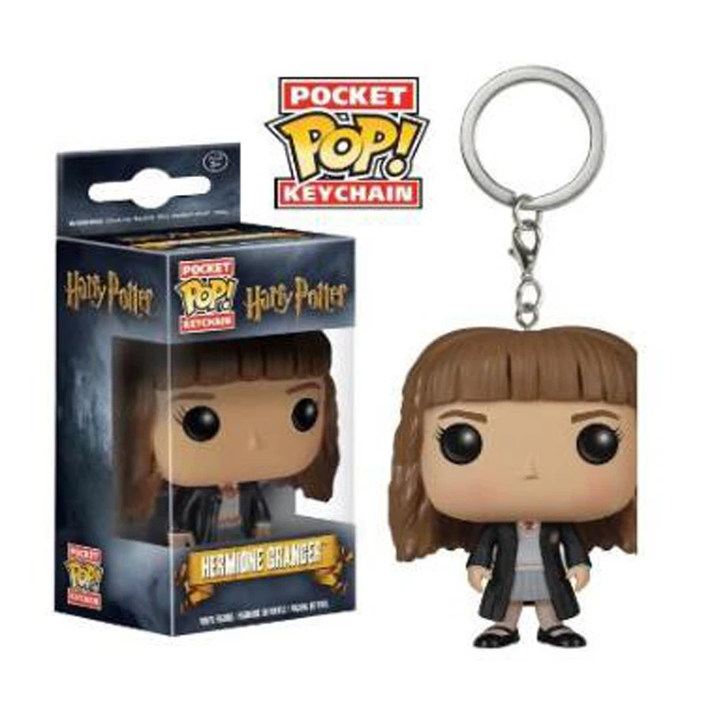 Funko Pop Pocket Harry Potter Series Keychain Hermione Action Figures Toys