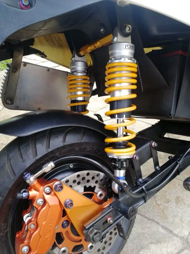 Мотоциклетные газовые задние амортизаторы универсальные для Yamaha Nmax Xmax Cygnus Bws Pcx150 Honda Kawasaki Suzuki скутер Байк
