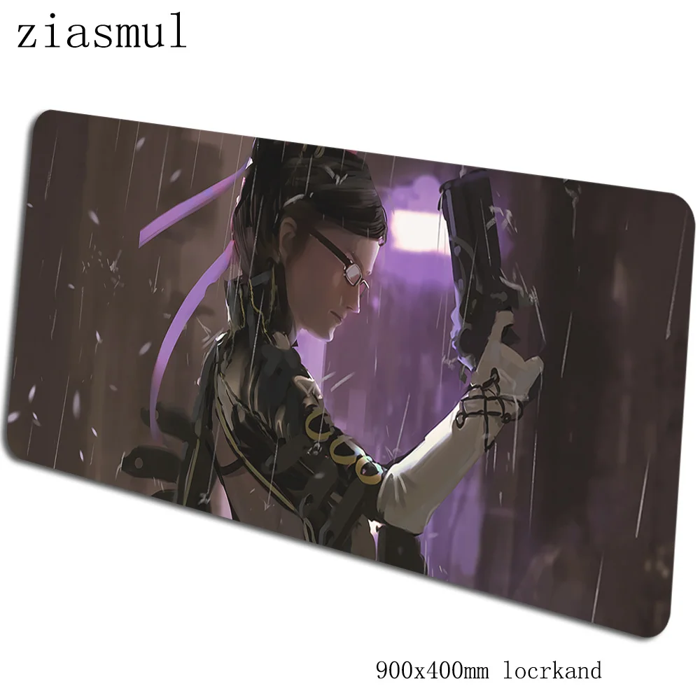 Bayonetta padmouse 900x400x3 мм игровой коврик для мыши для дома большой коврик для мыши игровой компьютерный стол популярный коврик notbook mousemat pc - Цвет: pattern 3