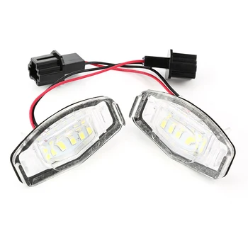 

12V LED No Error Canbus Car license Number Plate Light For Honda Accord 7 8 Civic 7 8 9 City MR-V MRV Pilot Odyssey