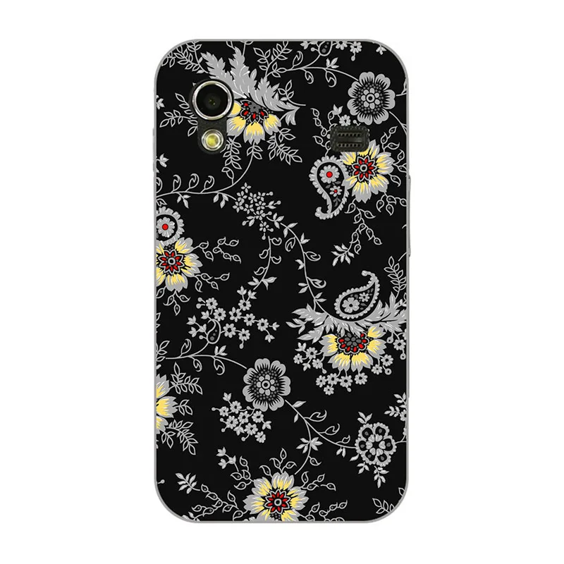 M088 Модные, мягкие, силиконовые чехлы для samsung Galaxy Ace S5830i GT S5830 GT-S5830i чехол с принтом задняя крышка мультяшная Роза узорная оболочка - Цвет: M088