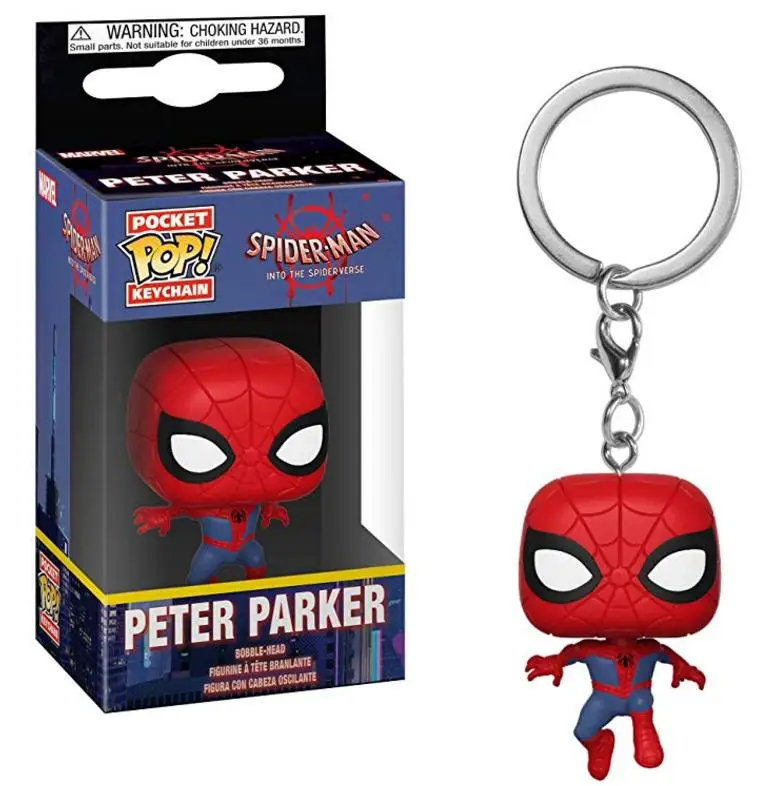 Новейший Funko POP брелок История игрушек мультфильма форки Рик и Морти Сноуболл супер герой Человек-паук Marvel игрушки брелок коллекционный - Цвет: 33