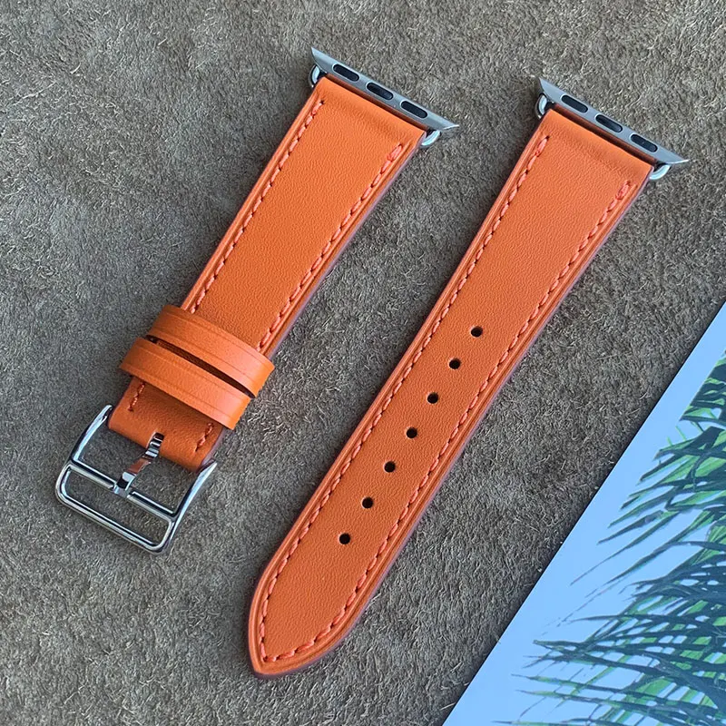 Kebitt Genuine Leather Apple Watch Strap - Elegantly Crafted Watchband