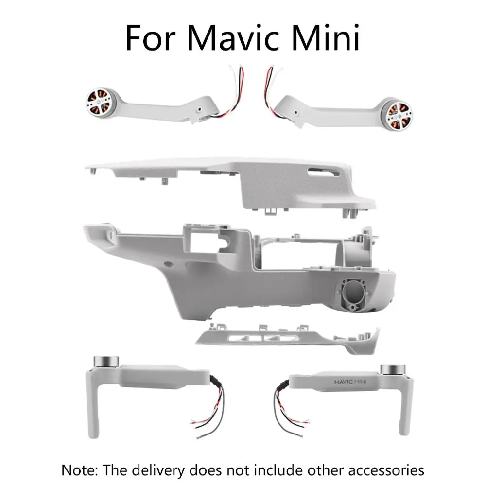 

Brand New Left Right Front Rear Arm Upper Lower Shell Cover Middle Frame for D-JI Mavic Mini Drone Repair Parts Accessories Kits