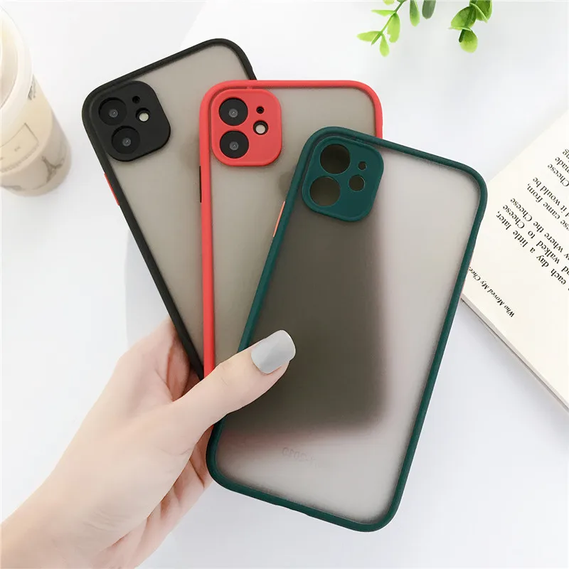 Чехол для телефона Moskado iPhone 11 Pro Max XR XS прозрачный чехол из поликарбоната и мягкого