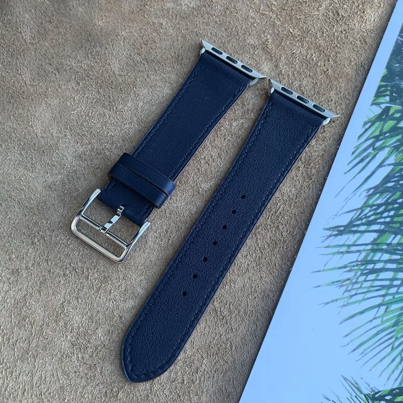 Kebitt Genuine Leather Apple Watch Strap - Elegantly Crafted Watchband