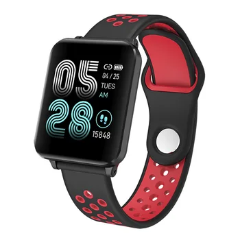 

Oloey 2019 P1 Smart watch Women Men Sports Activity Fitness Tracker Heart Rate Monitor Sleep tracker GPS Trackering Smartwatch