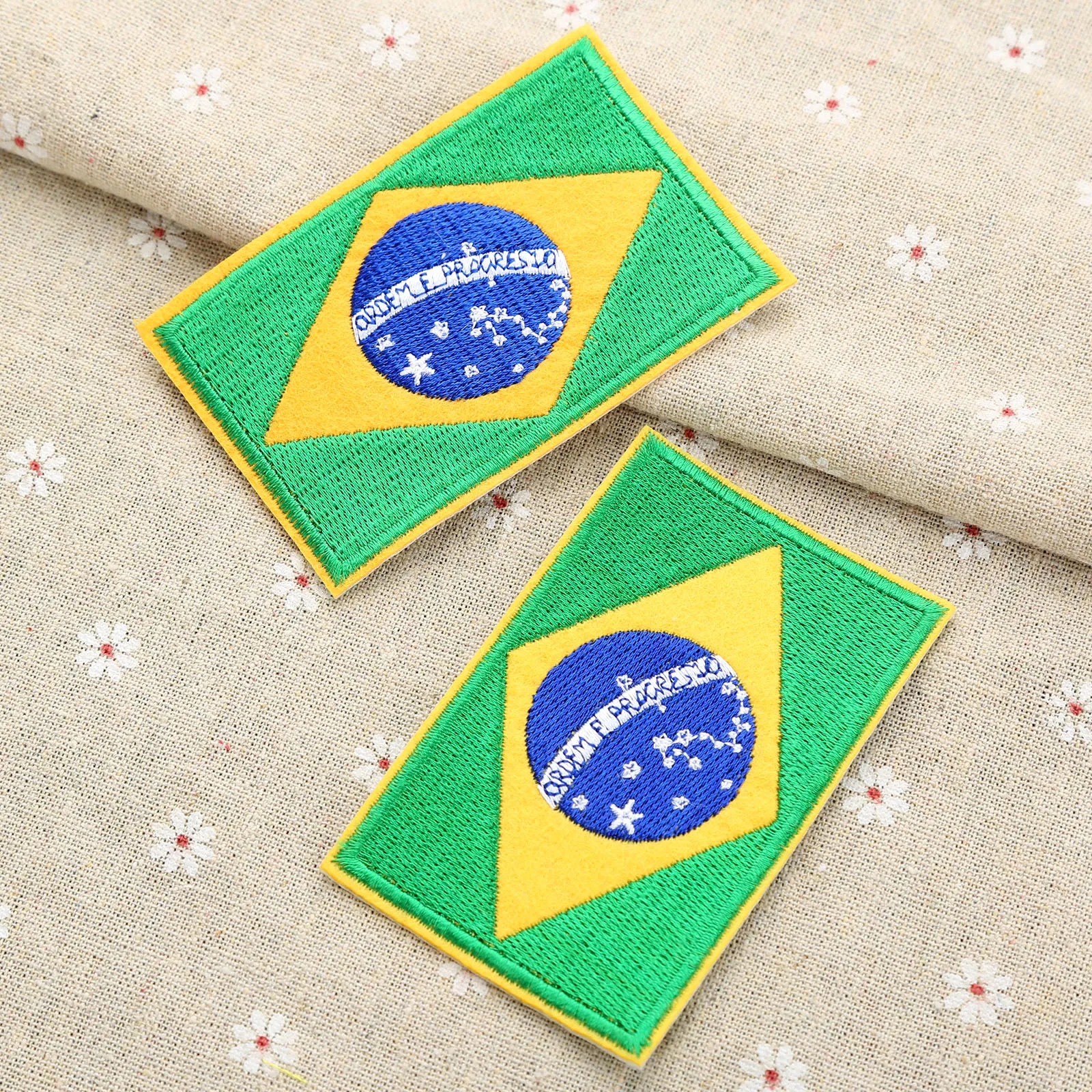 Нашивки с изображением флага Бразилии для детской одежды|patches for kids clothes|country flag