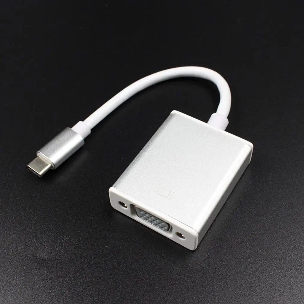 Usb type C Usb 3,1 C мужской разъем для Vga и Usb женский цифровой Av многопортовый адаптер для нового MacBook, Surface Pro