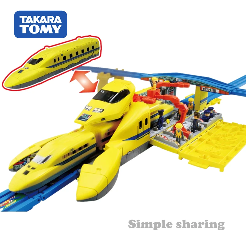 Takara tomy tomica plarail поезд базовая модель набор 923 Горячая поп Развивающие игрушки для детей забавные инопланетяне Детские куклы diecast кукла