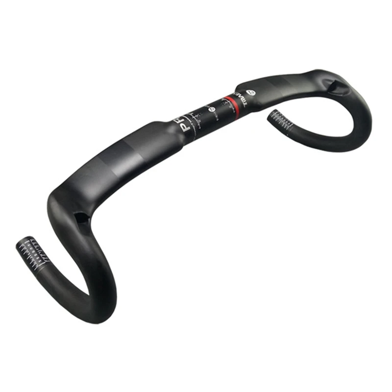 TMAEX Bicycle Handle Carbon Road Bike Break Wind Handlebar Carbon