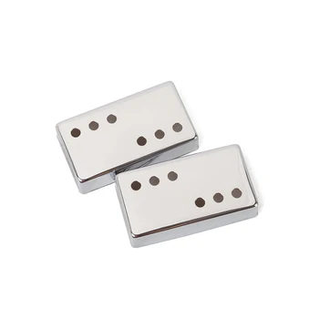 

2pcs Pickup Cover Professional Metal Silver Pickup Cover for Musical Instrument Bass Guitar