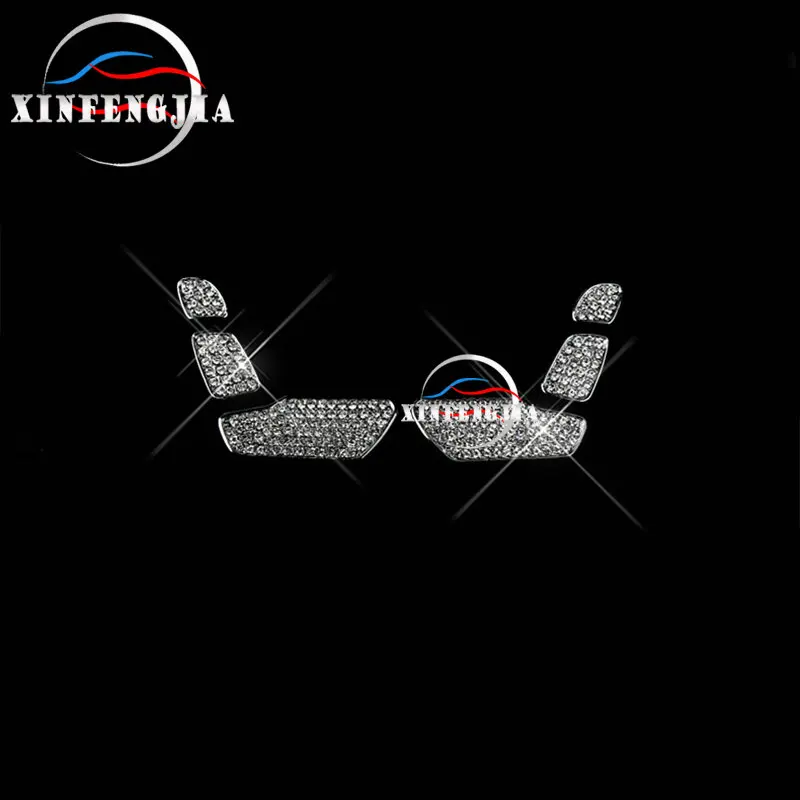 Для Mercedes-Benz C E ML GL GLK класс CLS W204 W212 W166 X204 кристалл стиль сиденья регулировки кнопки отделка