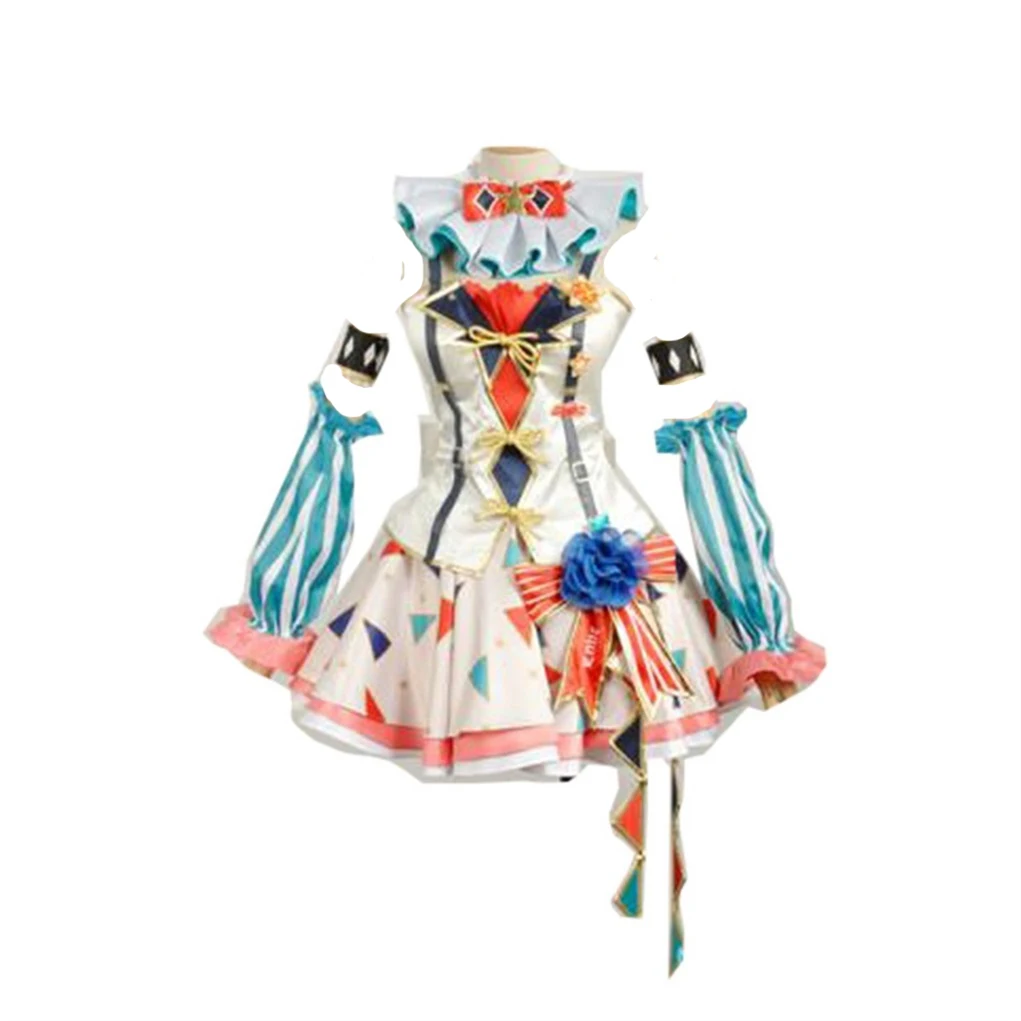 Love Live цирк Awaken Yazawa Нико Косплей Костюм |