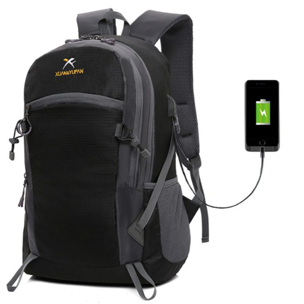 Мужской нейлоновый рюкзак унисекс дорожный для альпинизма походный мужчин