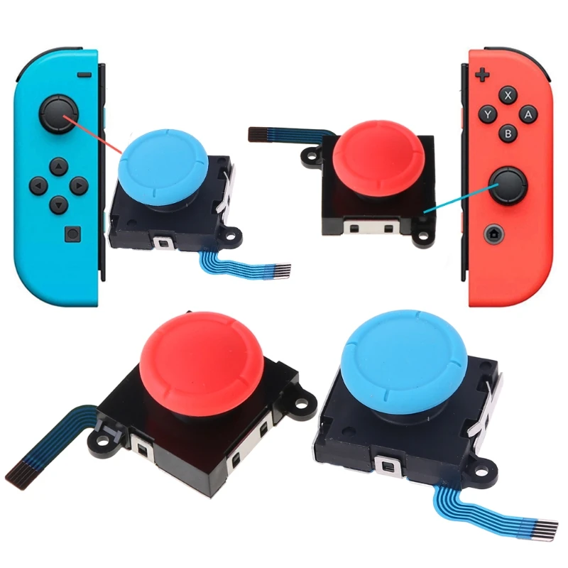Сменные аналоговые 3d-джойстики джойстик для пальца nintendo switch Joy Con ремонта