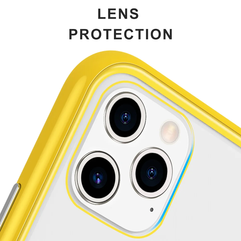 Мягкий Металлический магнитный чехол для телефона для iPhone 11 Pro XS Max XR X, мягкий ПК Жесткий чехол s для iPhone 8 7 Plus, крепкий цветной чехол Простой и стильный, легкий, роскошный чехол для мобильного телефона