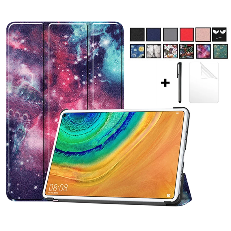 Новинка чехол для HUAWEI MatePad Pro 10 8 2019 умный кожаный из ТПУ Huawei MRX-W09 W19 AL09 AL19