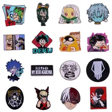 

Excellent Quality Anime Manga Hero School Hard Enamel Pins Collect Child Jewelry Gifts Metal Cartoon Brooch Backpack Lapel Badge