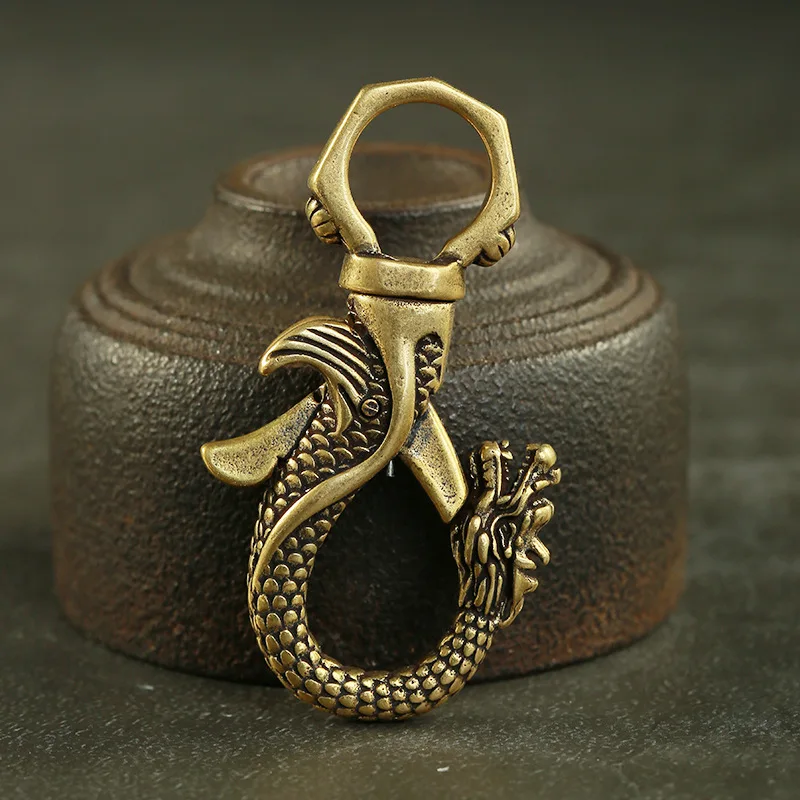 dragon keychain brass (12)