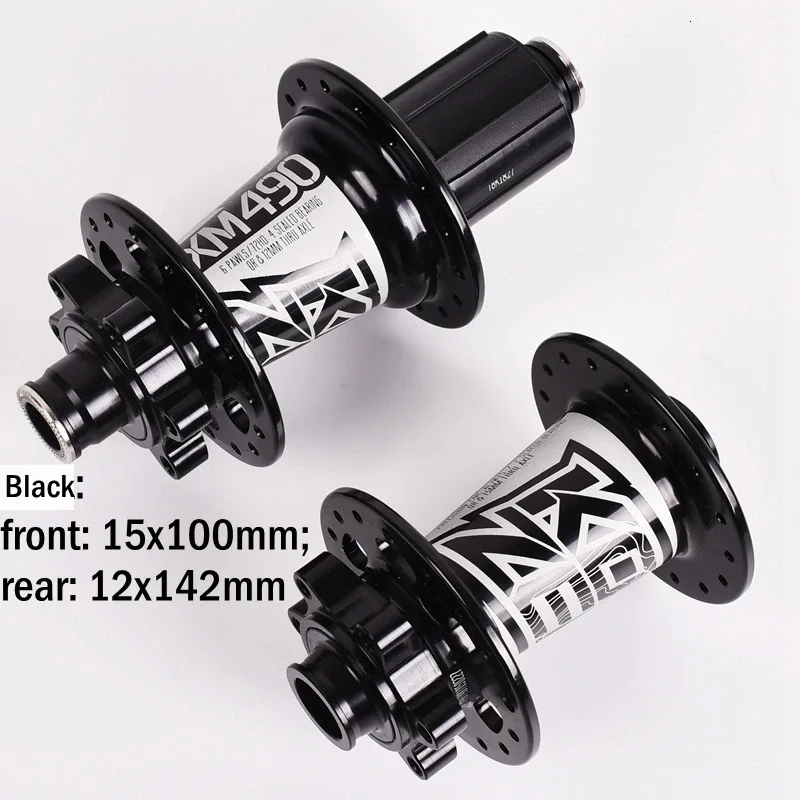 Koozer XM490 ступицы герметичные 4 подшипника MTB горный велосипед ступица задняя 10*135 мм QR 12*142 мм через 32 отверстия дисковый тормоз велосипедная ступица